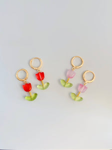 Blooming Tulips Earrings