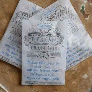 Mexican Moon Bath Sachet with Rosita De Cacao