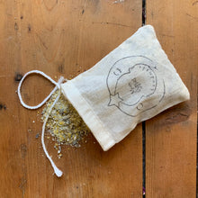 Load image into Gallery viewer, Sachet of Herbs And Grains in Moon Gypsies Soothing Bath Tea
