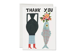 Vases Thank You Card