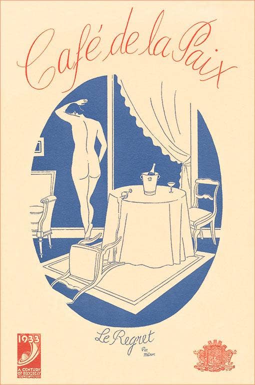 Cafe de la Paix Print