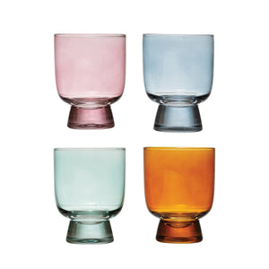 Colorful Drinking Glass Set