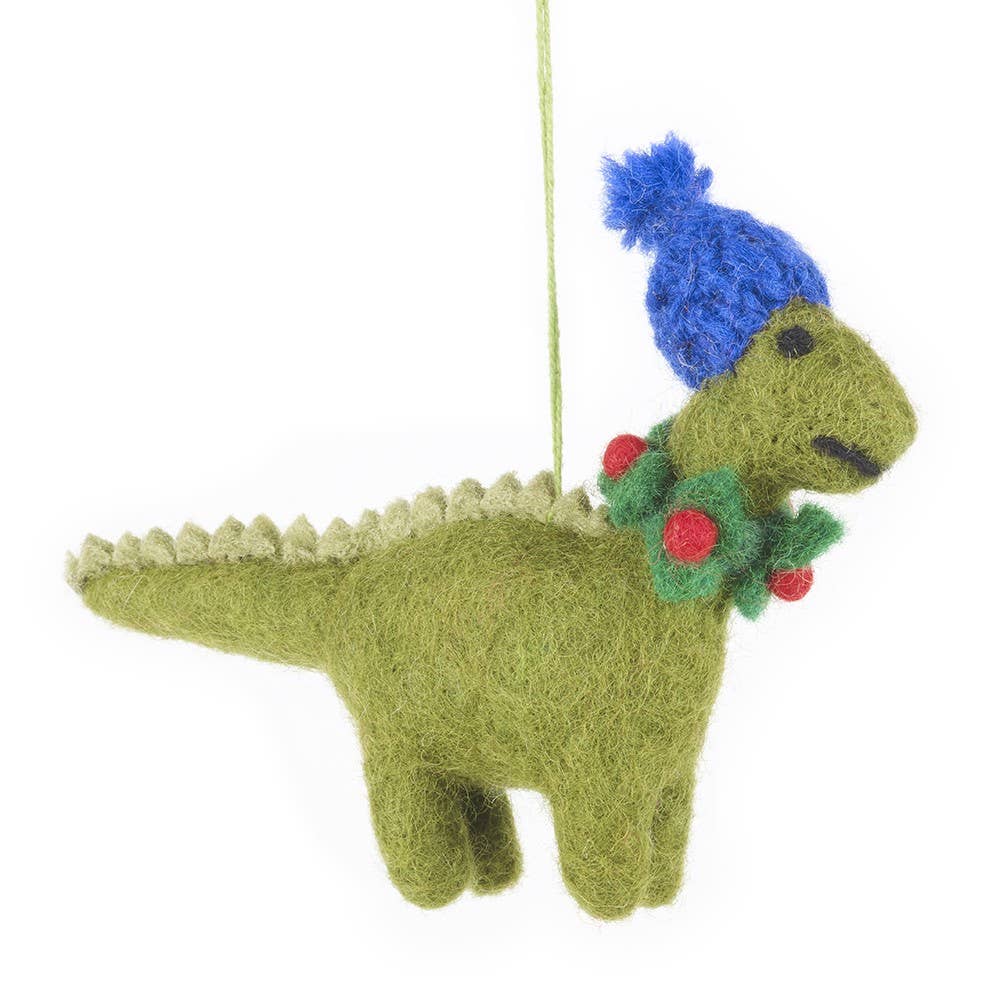 Cosy Dinosaur Ornament