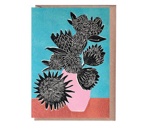 Chrysanthemums Greeting Card