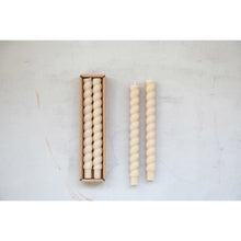 Load image into Gallery viewer, Twisted Taper Candles Set
