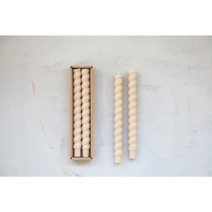 Twisted Taper Candles Set