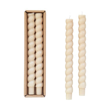 Load image into Gallery viewer, Twisted Taper Candles Set
